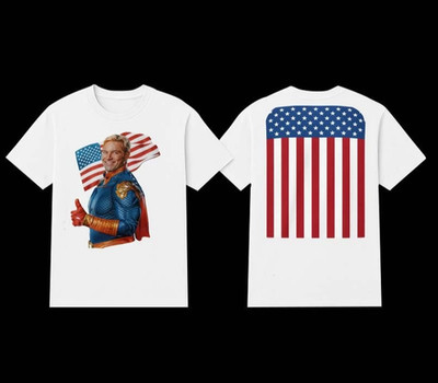 The Boys SS5 Homelander Prison Two Sided Shirt