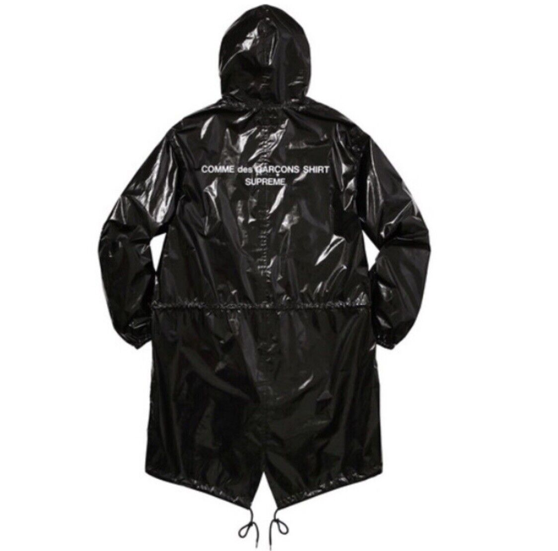 comme des garcons x Supreme Fishtail Parka Black Size Medium comme des garcons x Supreme Fishtail Parka Black Size Medium