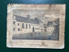 old picture, The Catholic Church in Freiberg (N)260923