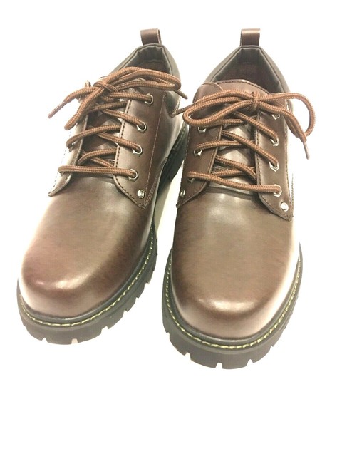 skechers alley cats brown scuff resistant