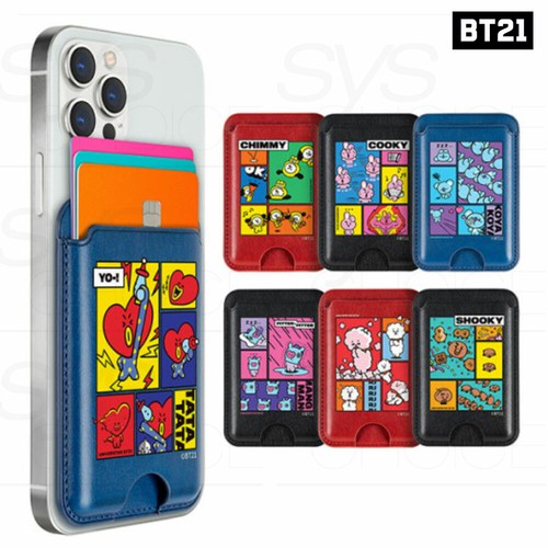 BTS BT21 Official Authentic Goods Card Pocket Focus on Me Ver + Tracking Number - Picture 1 of 5