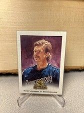 2002 Donruss Diamond Kings Sample Gold #045 Randy Johnson