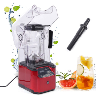 Soundproof Blender Smoothie Juice Shakes Mixer Ice Crusher Commercial Grade US