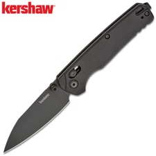 Kershaw Bel Air 6105BLK MAGNACUT Reverse Tanto Axis Lock Black Aluminum Handle