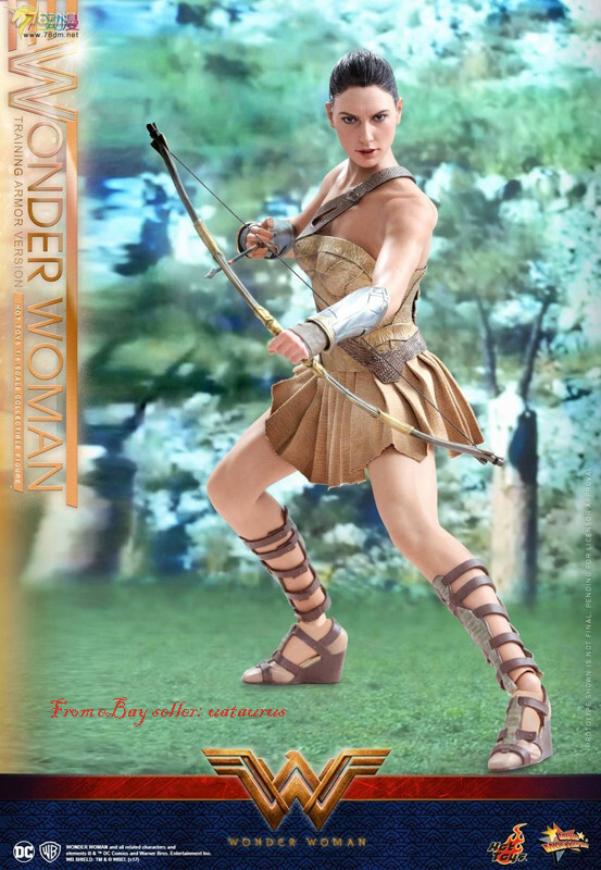 Perfect Hot Toys 1/6 Mms424 Wonder Woman Training Armor Version In