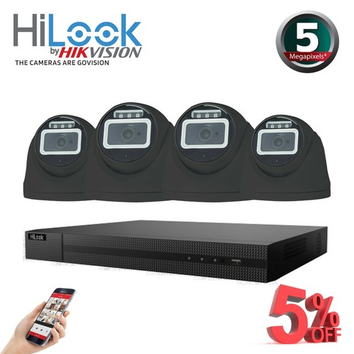 HIKVISION COLORVU 5MP CCTV SYSTEM BULLET DOME 2K CAMERA SMART DVR SECURITY KIT - 第 16/16 張圖片