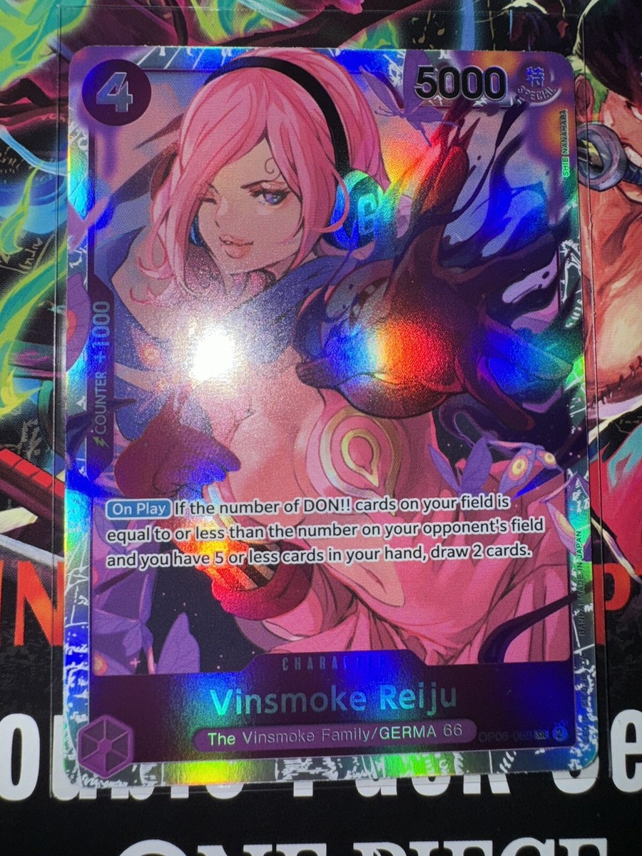 One Piece Wings Of Captain English OP06-069 Vinsmoke Reiju