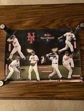 2012 Pepsi Max Field of Dreams Mets Fathead Promo Sheet Murphy Turner Pelfrey