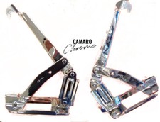 CAMARO CHROME PLATED FACTORY HOOD HINGES 2010-2015 CHEVY CAMARO **EXCHANGE ONLY*
