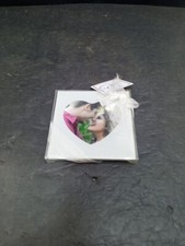     Heart Glass Picture Frame 3 .5 X 3.5 Picture Valentines Wedding Romantic