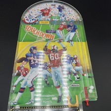 1960's Wolverine tabletop Pinball, Tin, Litho, Spang "Touchdown", all orig.