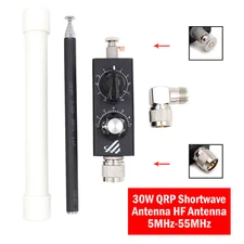 30W QRP Shortwave HF Antenna 5MHz-55MHz Full-Band Radio Transmitting Antenna UE