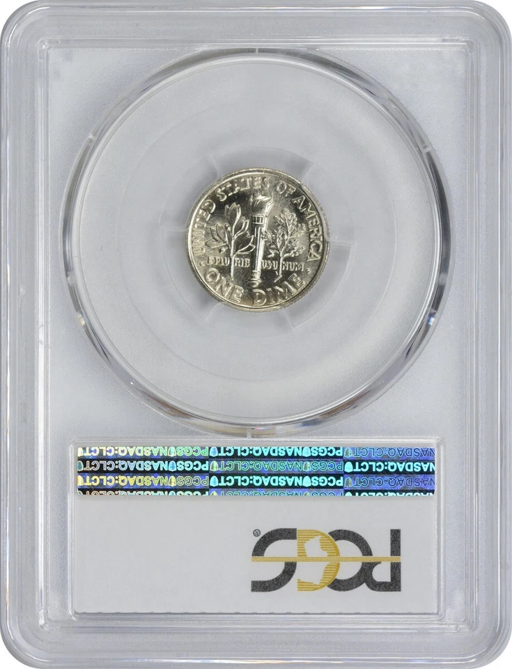 1996-W Roosevelt Dime MS66FB PCGS - Image 2 of 2