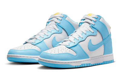 Nike Dunk High Retro Light Blue Chill White UK 9,5 US 10,5 44,5 DD1399-401 Neu