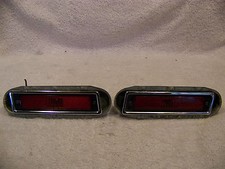 1971 Chrysler Newport Red Rear Marker Turn Signal Assy 300 - Pair Complete Oem