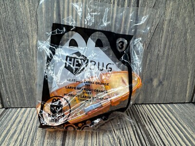 Hexbug Larva Orange Toy By Happy Meal New In Sealed Package