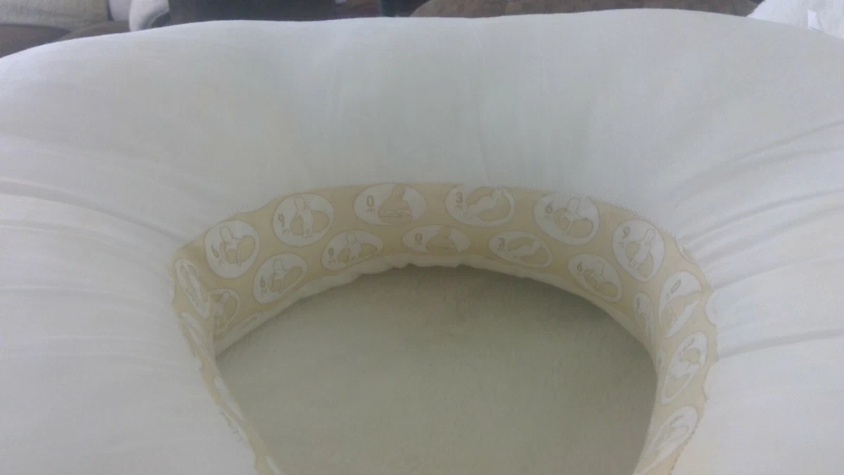 Boppy Pregnancy Wedge Support Pillow Baby Bump Belly Support w