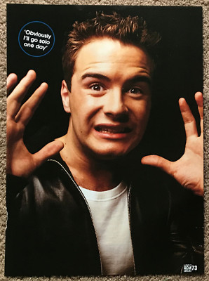 SHANE FILAN - Full page UK magazine poster WESTLIFE