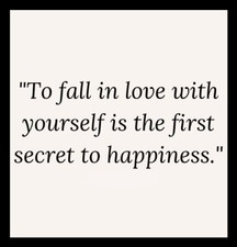 To Fall In Love With Yourself Is The First Secret To Happiness MAGNET
