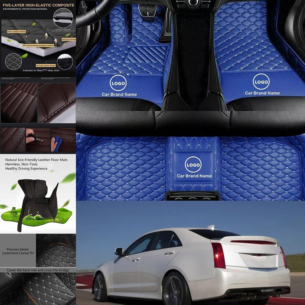 WeatherTech Floor Mat Set, Fits 2008-2015 Cadillac CTS, Primary Color Gray,  Position Rear, Model# W193GR | Northern Tool, image size:1000x1000