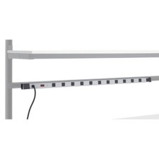 Kendall Howard 48" Power Strip 14ft Power Cord w/ 16 Outlets 1918-3-004-F