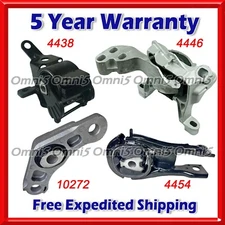 N915 Fits 2019 Mazda CX-5 2.2L AUTO Engine Motor & Transmission Mount Set 4pc