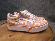 Vans Women's Old Skool Stacked Sneaker UV Ink Peace Purple Size 8 VN0A4U154RP