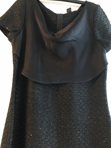 St John’s Dress Caviar K12TOG1 Size 4 Nwt Retail $1395 - Picture 3 of 4