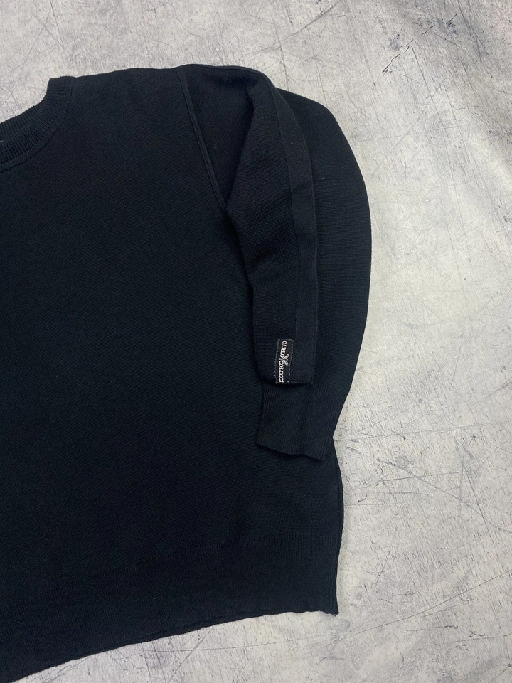 复古 90 年代 Carlo Colucci 经典针织毛衣套衫男式 50 码 — 第 2/4 张图片