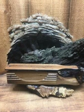  Reclaimed American Wormy Chestnut Half Moon Box Call 