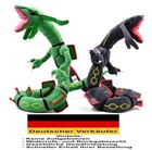 C24 Pokemon Plüsch Figur Rayquaza 80 cm Schlange Plüschtier Kuscheltier Sammeln