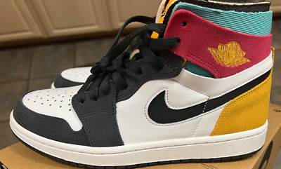 【Nike】 Jordan 1 Zoom Air CMFT Anthracite Pink Gold Nike Jordan 1 Zoom Air CMFT Anthracite Pink Gold |Nike
