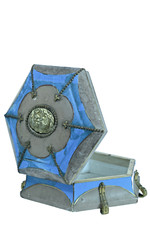 Antique candy box polychrome cardboard 1900 st Marquise de Sévigné