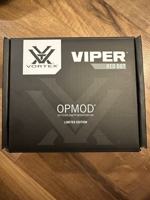 Vortex Viper OPMOD 1x24mm - 6 MOA Reflex Red Dot Sight - FDE VRD-6-OP - Compact