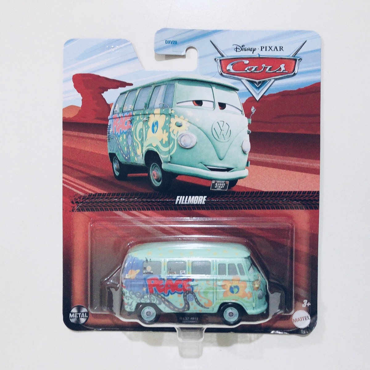 Disney Pixar Cars FILLMORE Metal Series Red Card 2023 Edition | eBay