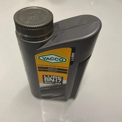 HUILE MOTEUR YACCO LUBE RN17 5W30
