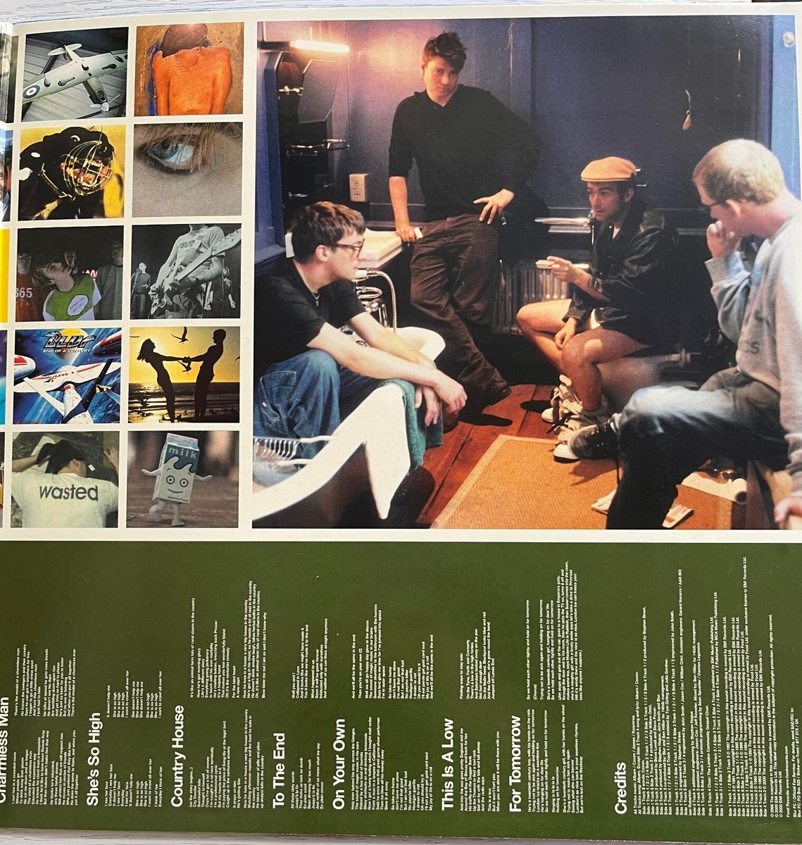 Blur / The Best Of 2000 UK Original 2LP Damon Albarn Food Blur / The Best Of 2000 UK Original 2LP Damon Albarn Food