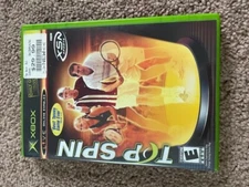 Top Spin (Microsoft Original Xbox 2003) Complete CIB With Manual Tested Working 