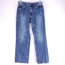 Urban Pipeline Slim Straight Fit Jeans Girls Size 12 Mid Rise Soft Denim Pants