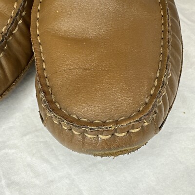 Cole Haan C35784 Wyatt Brown Leather Bit Driver Loafer Shoes  display picture 2
