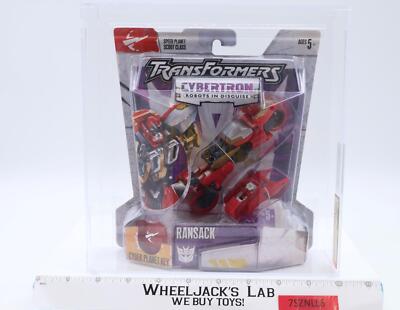 Ransack Scout Class AFA GRADED U85 Transformers Cybertron 2005 Hasbro SEALED