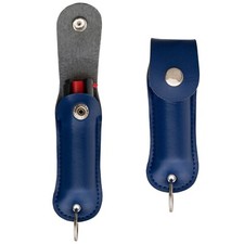 2 PACK Police Magnum pepper spray 1/2oz Blue Keychain Holster Belt Clip Defense