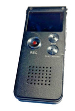 DIGITAL VOICE RECORDER 8 GB AND MP3 PLAYER-GENERIC MODEL-BLACK