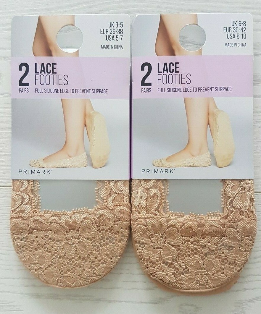 lace shoe liners primark