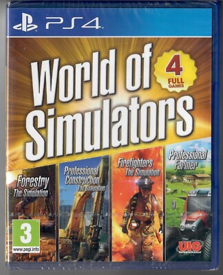 World of Simulators Sony PlayStation 4 PS4 Spiel NEU & VERSIEGELT