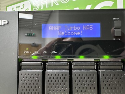 QNAP TS-419P II NAS 2.0GHz 512MB RAM 4x 3.5