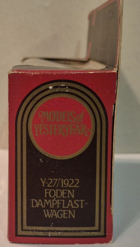 Matchbox Models of Yesteryear Y-27 1922 Foden Steam Lorry, Tate Lyles Sugar - Image 3 of 4