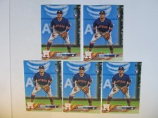 (X5)-2018 TOPPS SERIES 1 JD DAVIS ROOKIE CARD LOT NY METS 