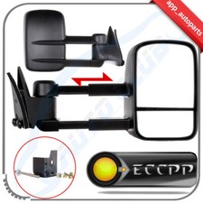 Leftright Tow Manual Side View Mirrors For 1988-98 Chevy Gmc Ck 1500 2500 3500 Leftright Tow Manual Side View Mirrors For 1988-98 Chevy Gmc Ck 1500 2500 3500