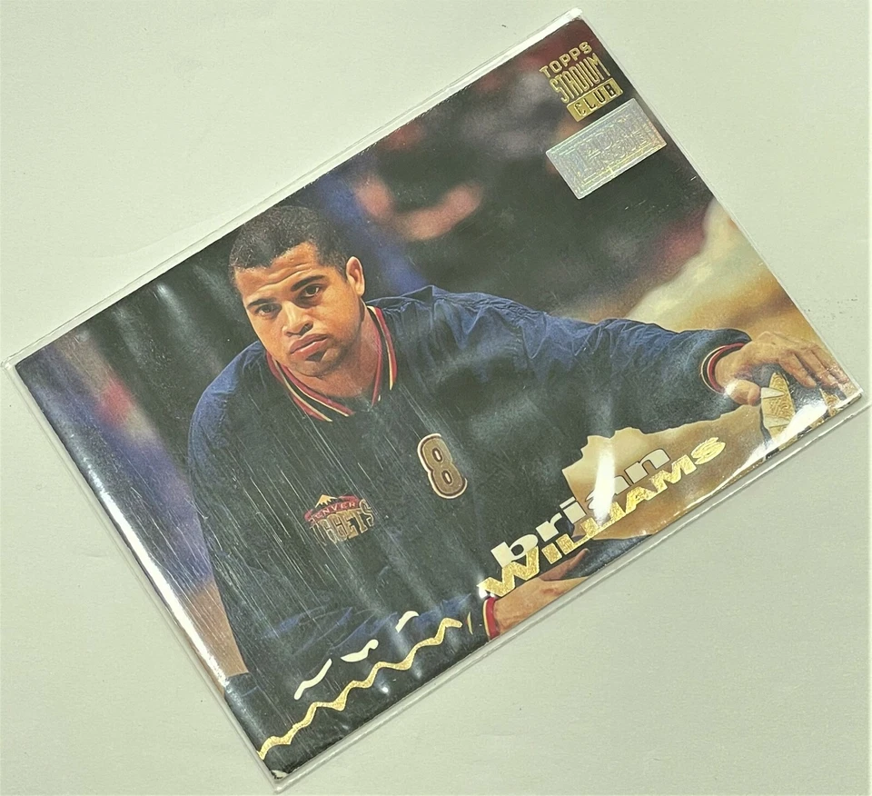 布莱恩·威廉姆斯 1993 - 94 托普斯体育场俱乐部首日发行 #288 丹佛掘金队 — 第 3/3 张图片